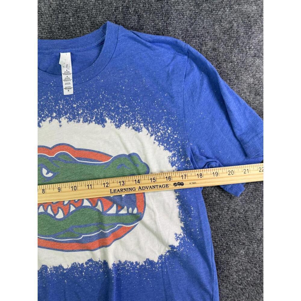 Florida Gators Shirt Blue College Football Gator Head Graphic Womens M Casual - Picture 6 of 7